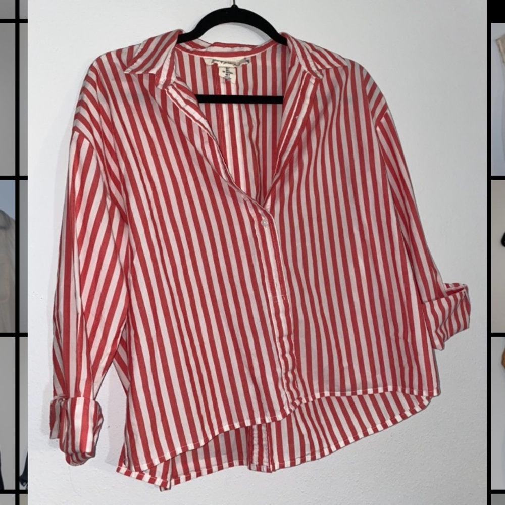 Cropped Button Down - Picture 2 of 3